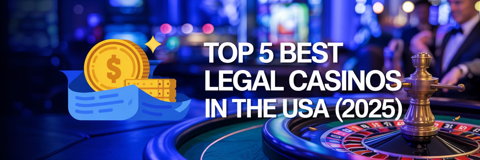 Top 5 Best Legal Casinos in the USA (2025)